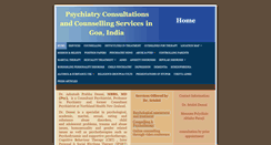 Desktop Screenshot of drashutoshprabhudessai.com